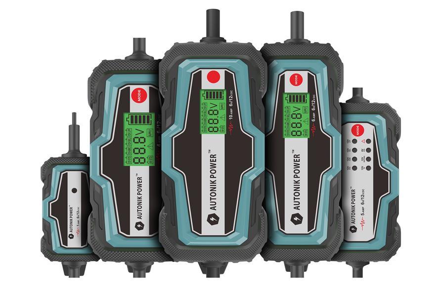 4A 10-Steps Fully Automatic Battery Charger 6V/12V BCA-4000 Battery Charger